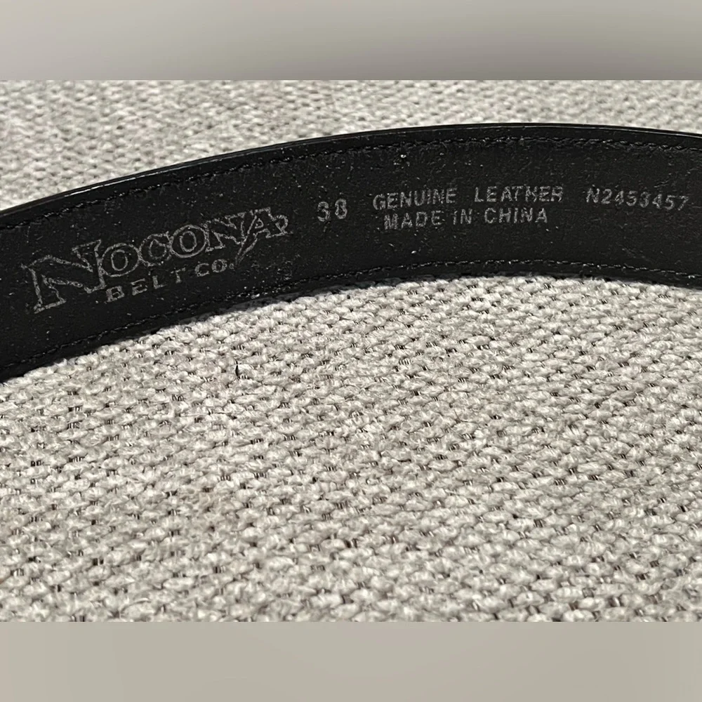 Nocona Belt Company‎ Gorgeous Leather Belt 38